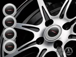 Mini Cooper Decalcomania Cupola Stile Distintivi Ruota Custom